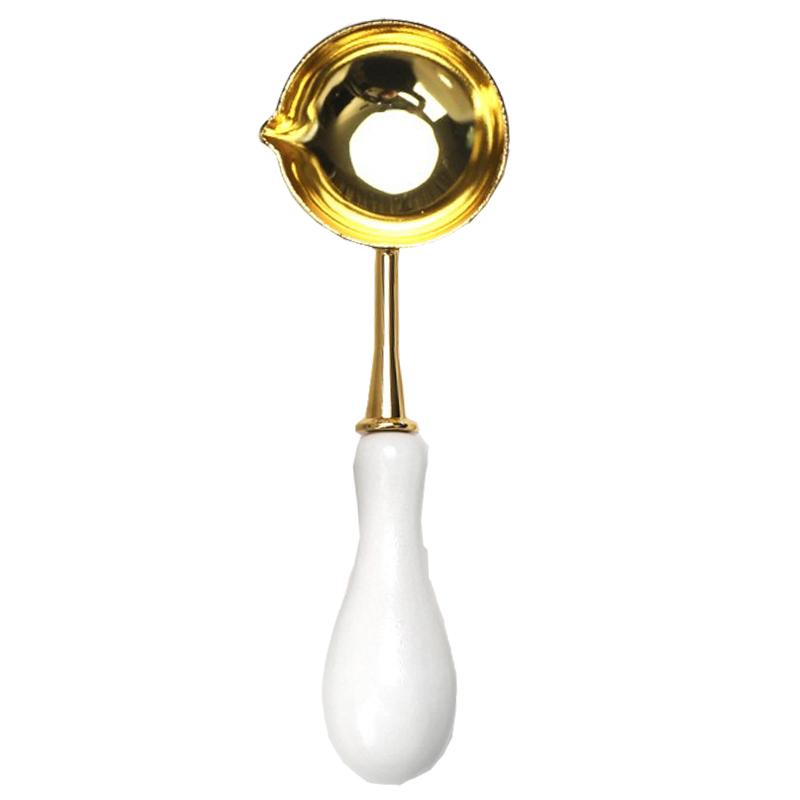 DIY Lžíce na pečetní vosk, ohřívač na tavení vosku, lakovací pec, kamna z masivního dřeva, pečetní potřeby pro razítko, voskové razítko, řemeslné dárky na svatbu