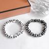 Dark Hip Hop Skull Beaded Bracelet Punk Gothic Retro Couple Bracelet Trend Personality Jewelry