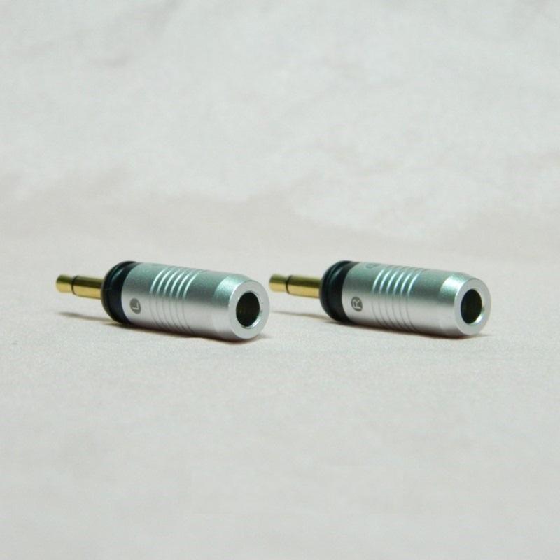 3.5mm Stereo Male Plug Connectors Plug Replacement , Gold Plate Plug for Focal Clear Elear Elex Elegia Earphone