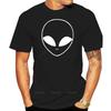 Male Tee Black Camiseta De ALIEN Con LOGO De Bolsillo UFO HIPSTER HATE SWAG BLOGGER TUMBLR Cara De Moda Male Top T Shirt