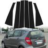 6 Stück Auto Tür Fenster Säulen Verkleidungen Für Mercedes Benz A-Klasse W169 5-Türer Schrägheck 2005 2006-2012 Auto Dekorationsaufkleber