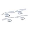 8x Chrome Car Door Handle Bowl Cup Cover Trim Cap ABS Sticker For Toyota Corolla