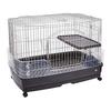Minimal Land Clear Cage M Multicolor for Rabbit M Size