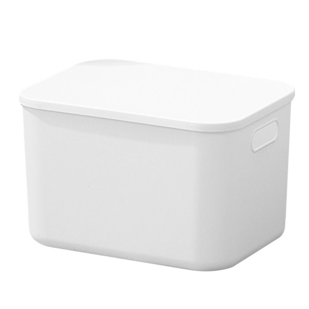 

Stackable Storage Box with Lid Handle Makeup Toys Sundry Storage Basket Wardrobe Home Office Desktop Organization Container чёрный