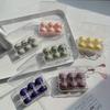 3Pair/Box Contact Lens Case Container Eye Contacts Women Travel Contact Lenses Case Leakproof Kit Holder Soak Box Easy Carry New