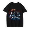 Solo Leveling Arise Aesthetic T Shirt Men Women Oversized 100% Cotton Short Sleeve Summer Print Unisex Plus Sizetops
