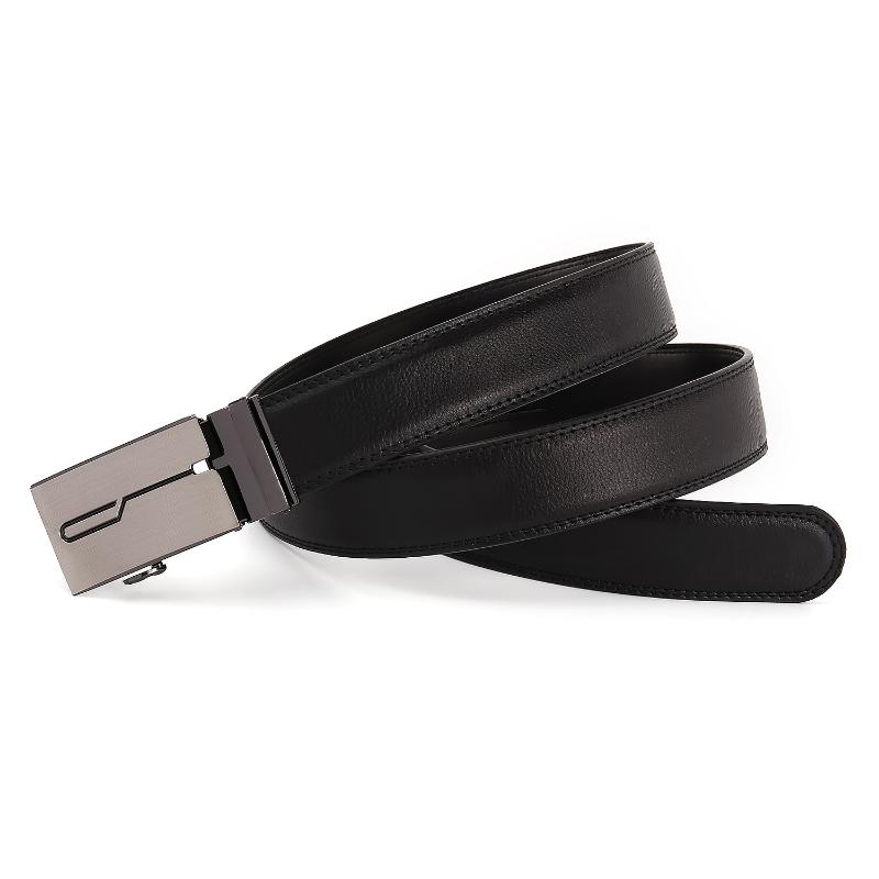 PULO Simple High-end Men's High-end Comfortable Belt Men's Fashion Belt