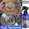 Automotive Car Rust Remover Spray Clean Metal Iron Quickly Auto Exhaust Pipe Rust Derusting Spray Stain Removal Agent 1/1pcs
