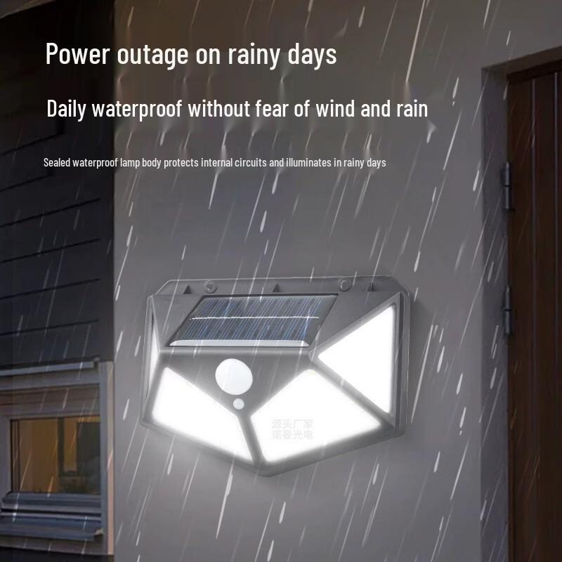 OEING Solar Motion Sensor 20 LED Outdoor Wall Light