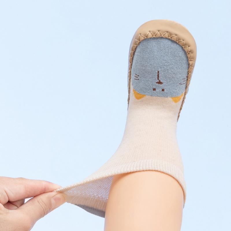 Baby Socks Slippers Cartoon Newborn Children Floor Socks Shoes Anti Slip Soft Sole Toddlers Indoor Socks Shoes