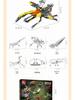 Assembled DIY Insect Building Block Toy Model 59083