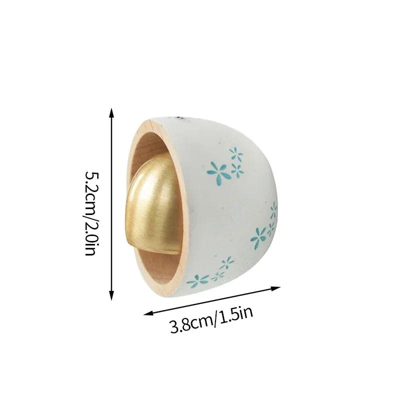 Wooden Door Bell Japanese Wind Chimes Bird Door Bell Wireless Doorbell for Home Entrance Reminder Wind Bells Vintage Decor