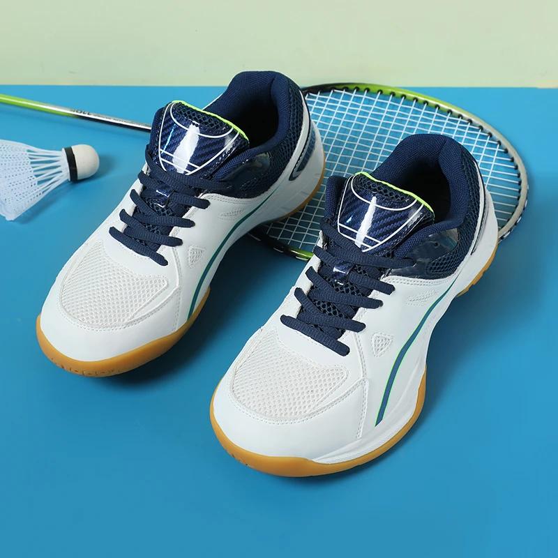 Badminton Shoes Court Tennis Sneakers for Training Volleyball Indoor Outdoor Professional Men Women Breathable Sport Big Size
