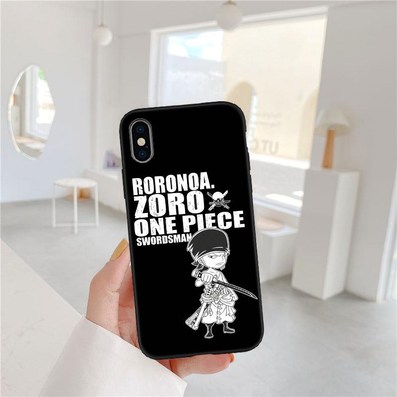 One Piece Anime Soft Shell Phone Case for Redmi Note 10 11 12 Pro Max 10S 10C 10T 11A 11S 12S 12C