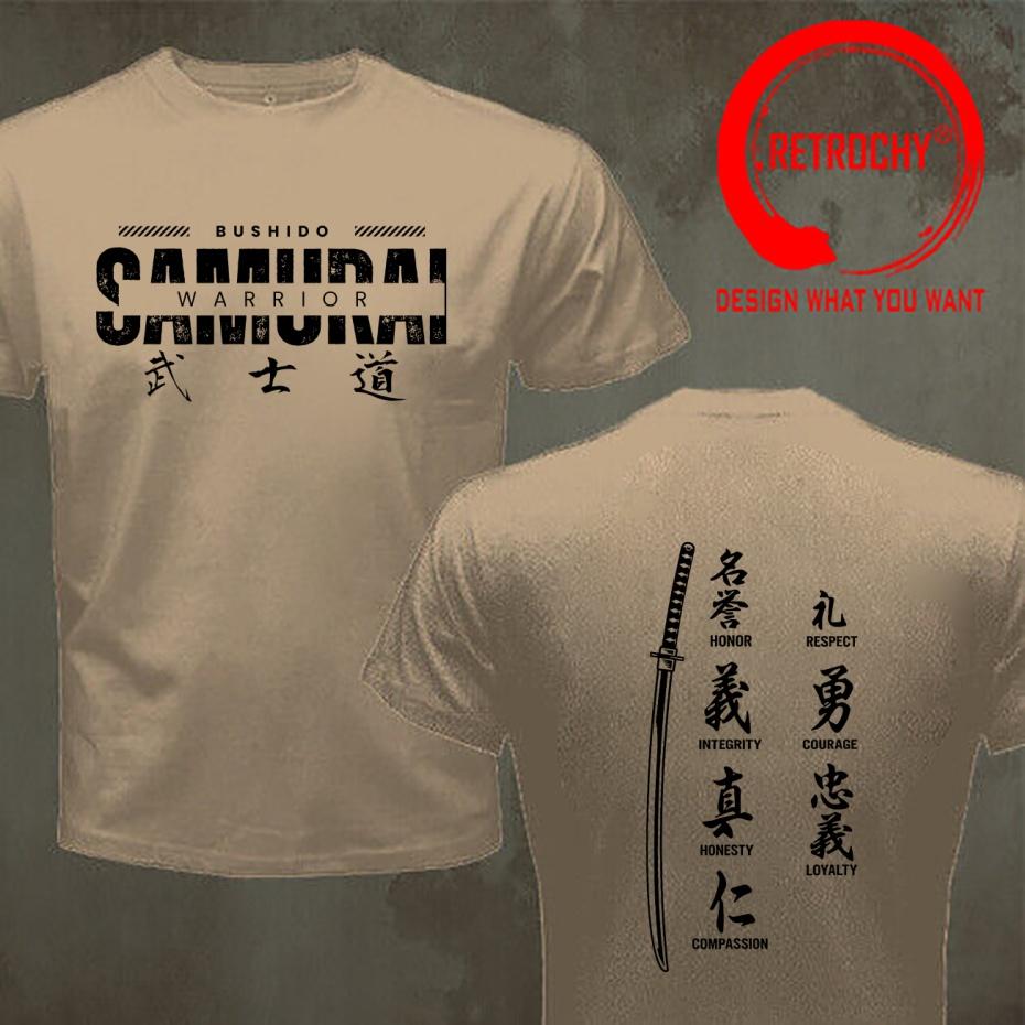 Funny Design Samurai Katana Sword Warrior Shirt Unisex Fashion Trendy Casual Clothing Stylish Tops Tee Shirt Leisure Tshirt Unisexs
