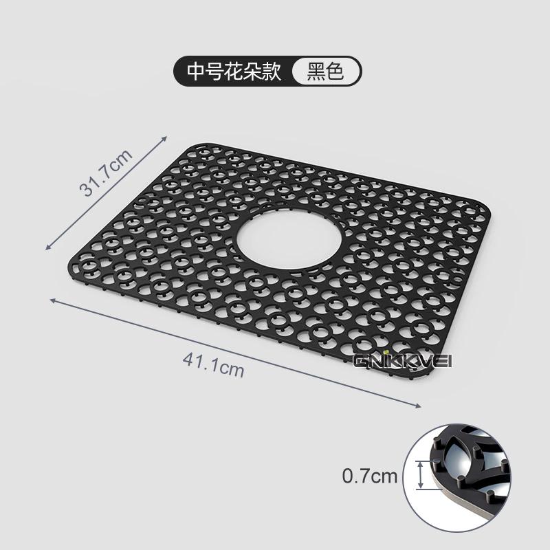 Silicone Sink Mat,Sink Protectors for Bottom of Kitchen Sink,Kitchen Sink Accessory,Heat Resistant Dishes Drying Mats