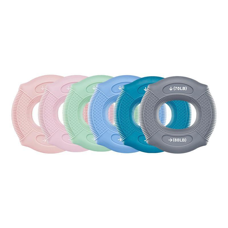 Silicone Finger Gripper Ring Hand Muscle Strengthener Ring Nonslip Wrist Finger Trainer Hand Exercise Carpal Expander