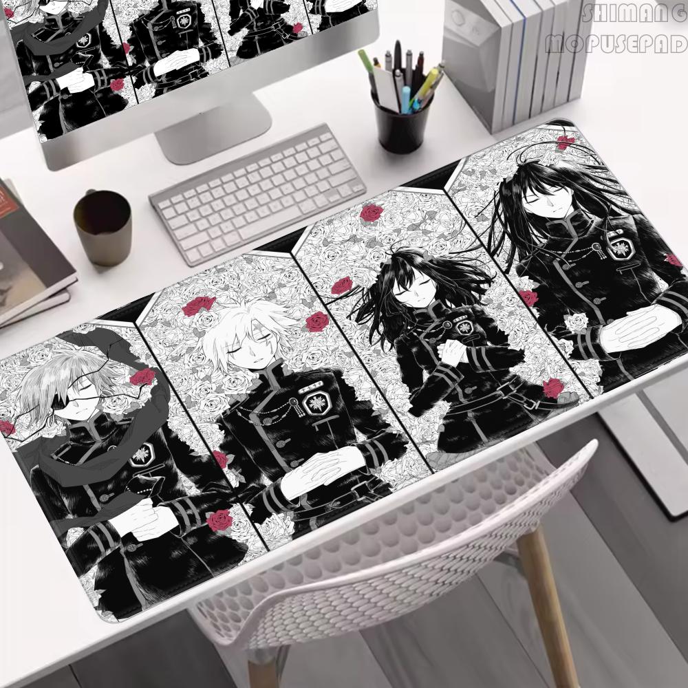 Mouse Pads Large Gaming Mousepad Xxl Keyboard Gamer Mouse Pad Laptop Desk Mat Anime DGrayMan Mouse Mats