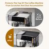 Coffee Machine Silicone Mat Non-Slip Protector Heat Resistant Reduces Noise & Scratches Coffee Appliance Protective Cover for Home Baristas