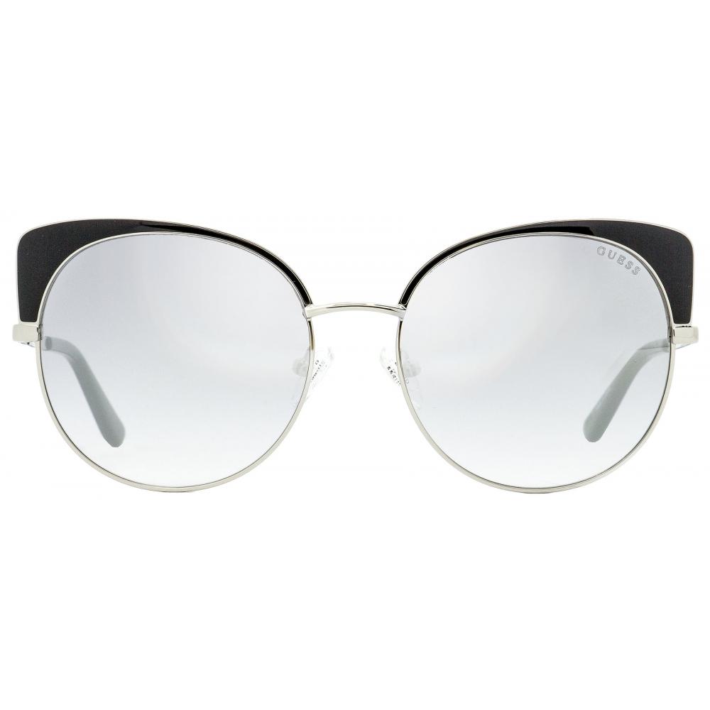 GueSS Women S  SunglaSSeS Gu7599 05c Palladium Black 56mm 05c