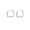 Ear Buckle Earrings New Trendy Earrings Earrings Women's High-end Light Luxury Niche Design Sense Light Fashion Versatile