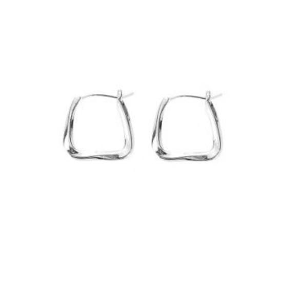 Ear Buckle Earrings New Trendy Earrings Earrings Women's High-end Light Luxury Niche Design Sense Light Fashion Versatile