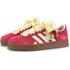 Adidas Vl Court Classic Galloping Iridescent Abrasion Resistant Low top Skateboard Shoes Unisex Red KK3774(Team1283-)