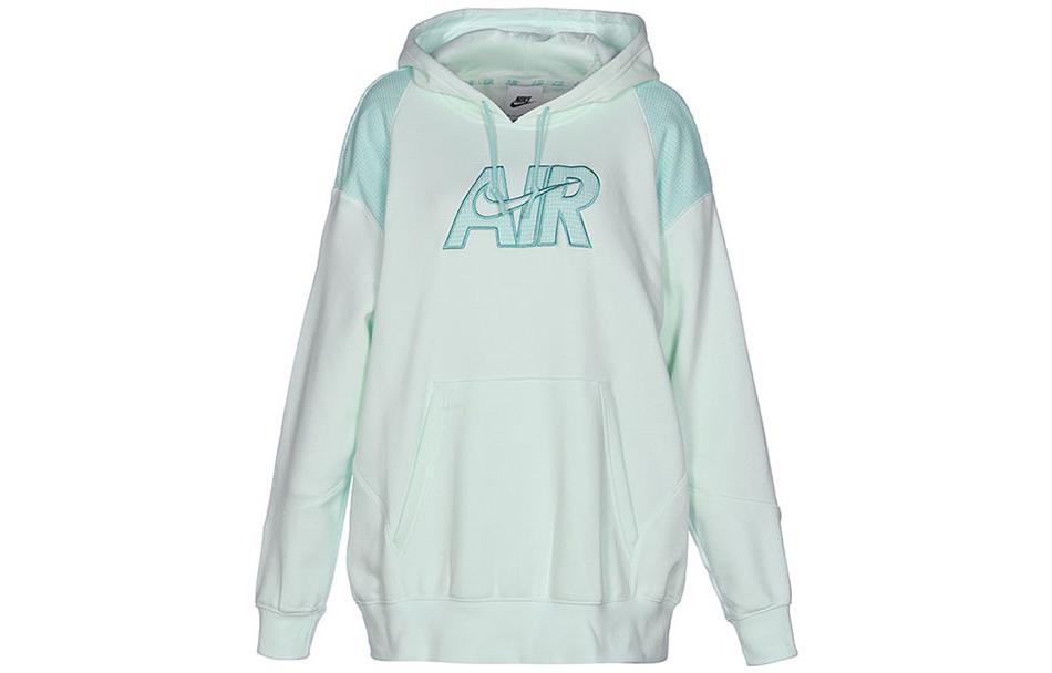

Nike Air Sportswear Knit Hooded Pullover Sweatshirt Green DM6060-394 XXL