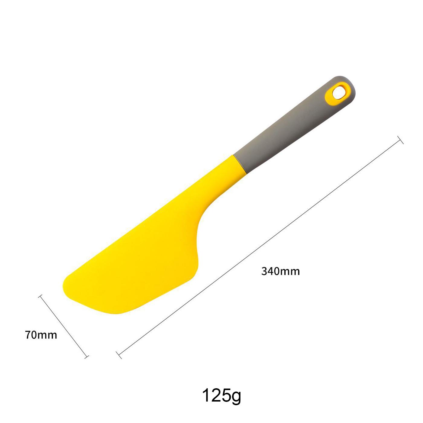 34 см большой силиконовый шпатель с антипригарным покрытием — фото 6