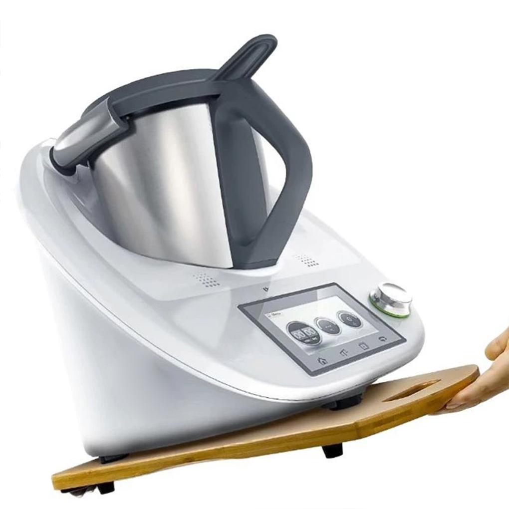 Ovaler Fleischwolf Schiebeplatte mit Rollen Exquisite Handwerkskunst Glatte Politur Kleine Ablage