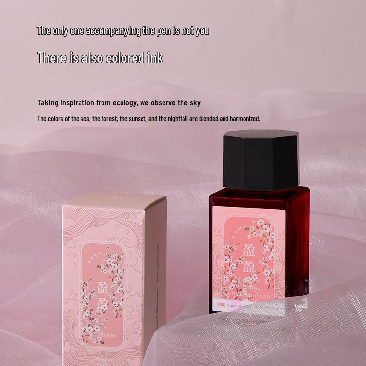 Hongdian No-Clog Füllfederhalter mit Farbmischtinte - 16 Farben