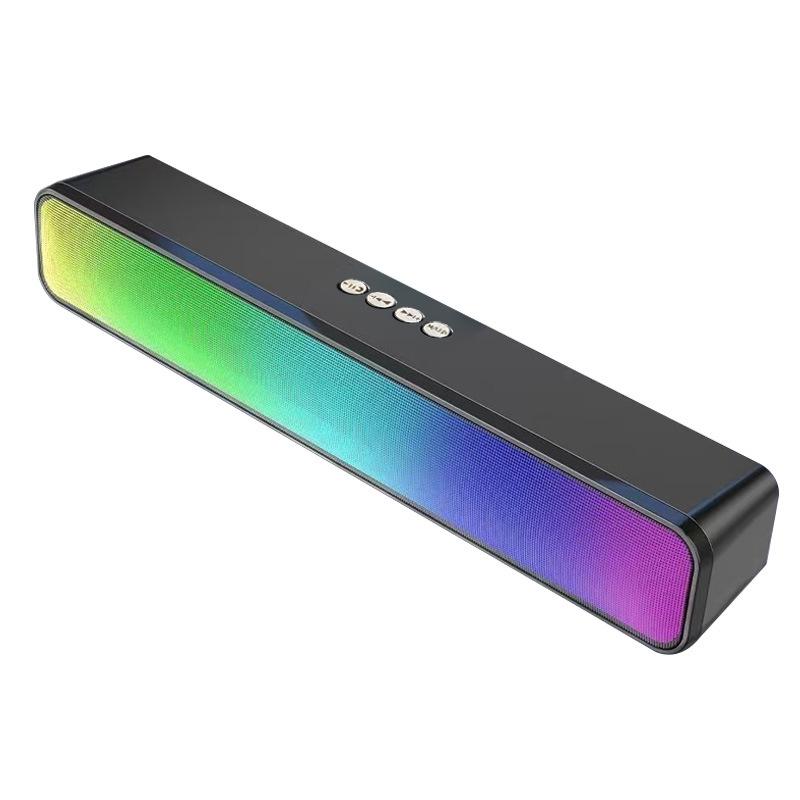 Bluetooth Speaker M8: Wired Gaming Desktop Speaker with Super Heavy Bass Subwoofer