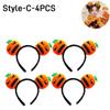 16PCS Halloween Spooky Pumpkin Hair Bands Quirky cute wash face headband women 2025 Halloween Party Hairpin Decoration Headpiece