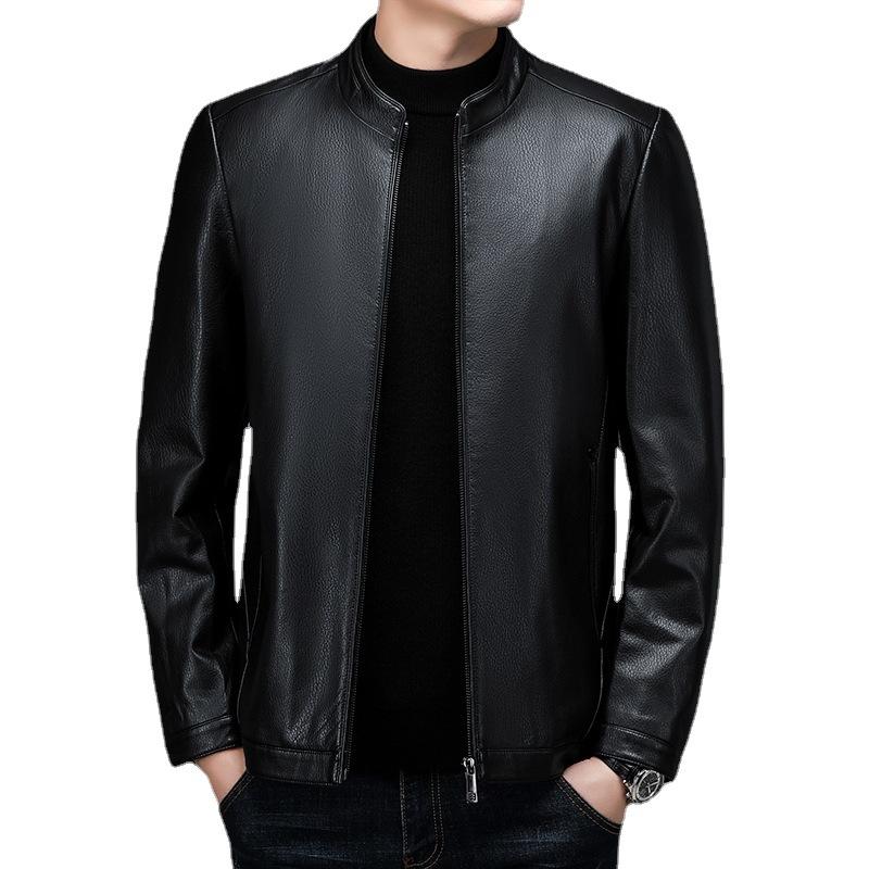 Куртка из натуральной кожи для мужчин — фото 5