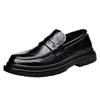 Brand Mens Dress Shoes Men's Formal Original Leather Italian Skin Shoes for Men Elegant Casual Business Luxury Social Male Shoes