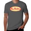 Tim Hortons Logo TShirt Classic Crew Neck Cotton TShirt
