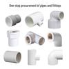 JNL PVC Water Supply Elbow