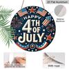 2D Flat Aluminum Wall Hanging In The Style of The 250th Anniversary of The Founding of The United States, Available In Various Sizes and With A