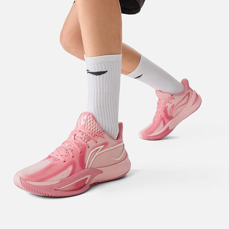 LI-NING Men's Basketball Competition Shoes ABAW007-2