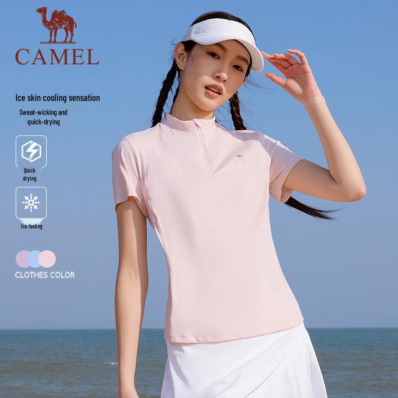 CAMEL Women s Quick-Dry Fitness Tee M