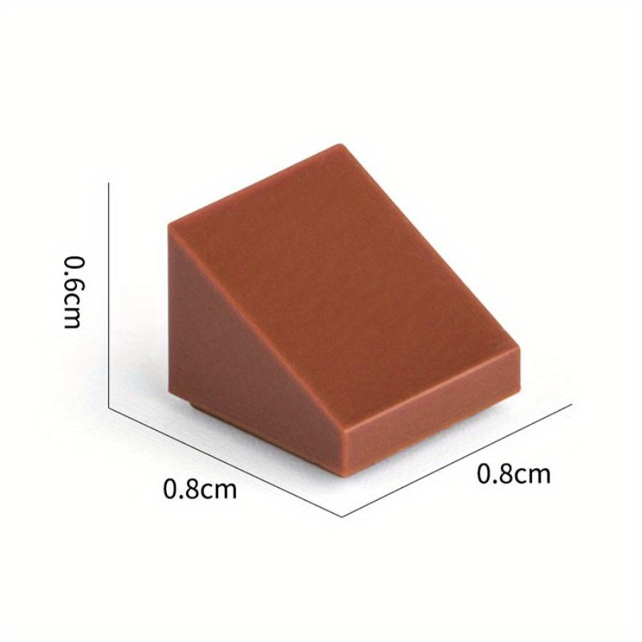 100 Pcs Slope 30° 1x1x2/3 Brick High-Tech Changeover Catch for Building Blocks Parts Educational Toys Children Gifts 54200