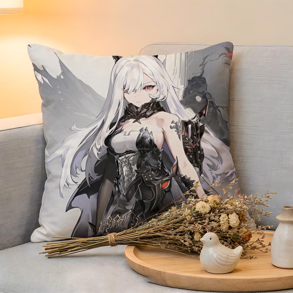

Cushion Cover Linen SkinFriendly Soft Decorative Case for Sofa Home Decor Anime Game DDuet NNight AAbyss Pillow cover 30x30 cm