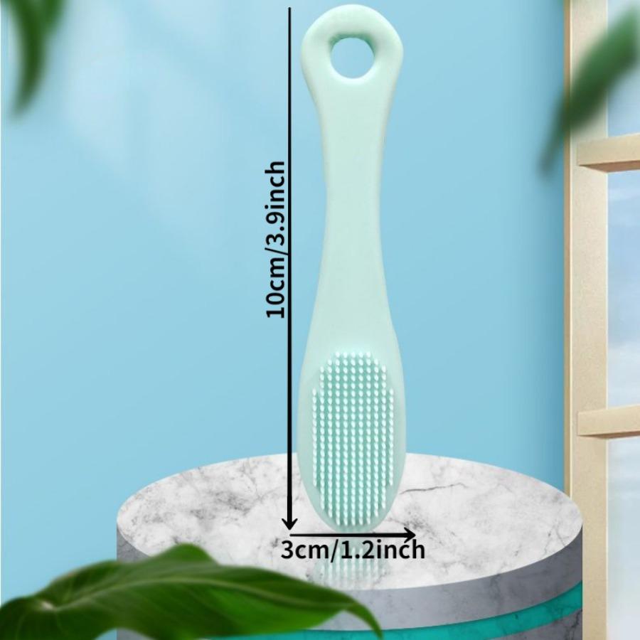 4PCS Pet Soft Glue Finger Toothbrush Dog Toothbrush Cat Cleaning Mouth Hair Brush Black Chin Pet Cleaning Supplies