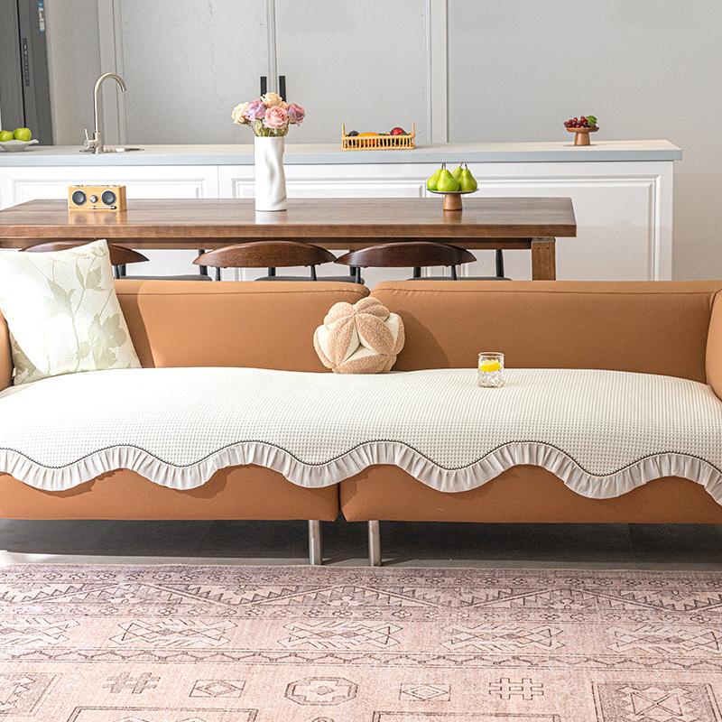 Cool Special-Shaped Sofa Cushion  New Fixed Summer Mat Cushion Combination Irregular Sofa Cover