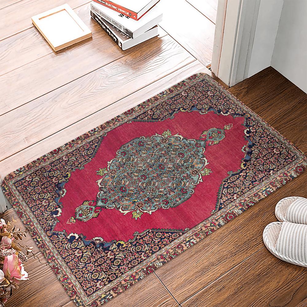Bohemian Style Doormat Entrance OutDoor Carpets Non-Slip Bathroom Feet Mat Kitchen Bedroom Hallway Long Rugs Entrance door mat