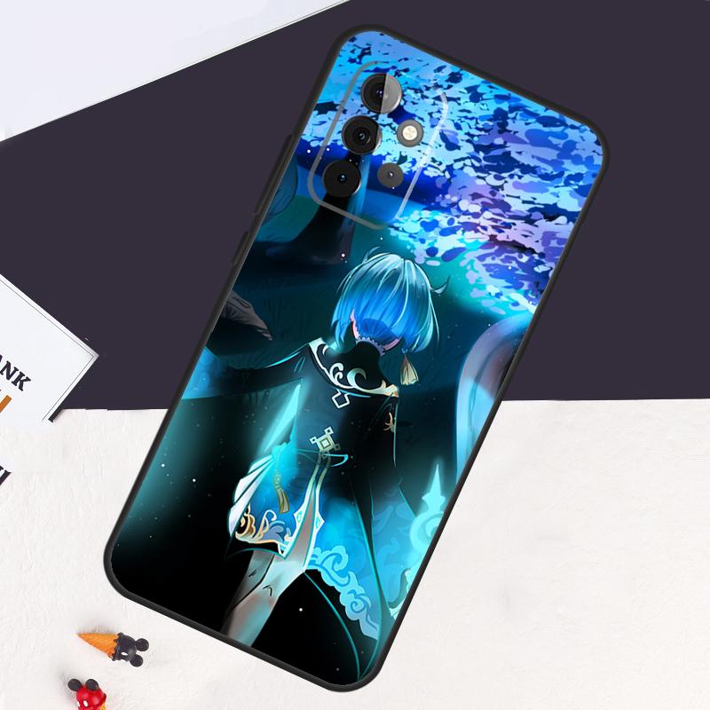 

Genshin Impact Xingqiu Case For Samsung Galaxy A22 A16 A33 A36 A56 A26 A15 A55 A53 A35 A32 A52 A54 A34 A14 A05 A06 Samsung A22 4G