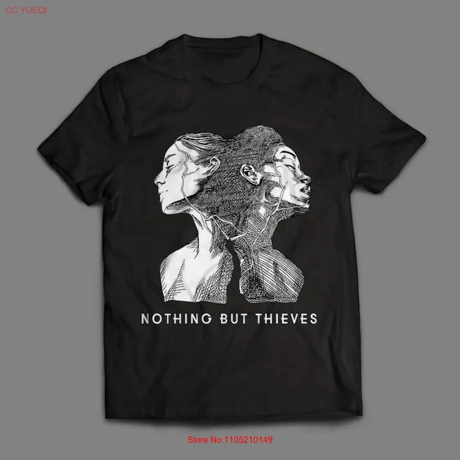 

Nothing But Thieves Broken Machine Moral Panic Heavy Cotton T Shirt Vintage Washed Stylish Unisex Streetwear Stretched Fashion S чёрный