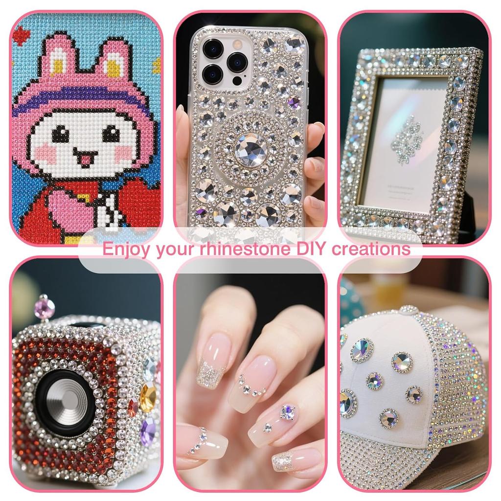 22Pcs Rhinestone Picker Tool Kit - Bedazzling Tools & Diamond Art Tools