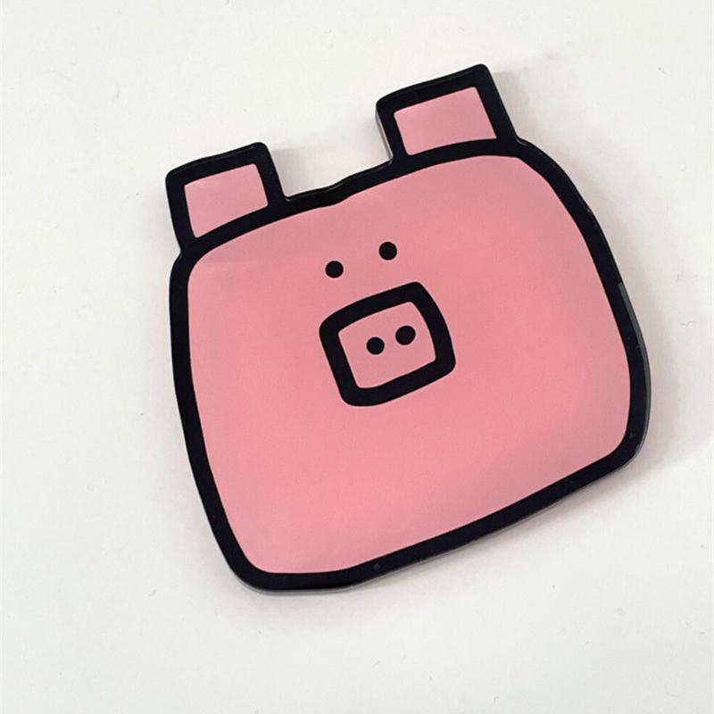 Cute Cartoon Acrylic Coaster Cup Mat Pad Mug Holder Mat Coffee Drinks Placemats Heat-resistant Bowl Mats & Pads Table Decoration