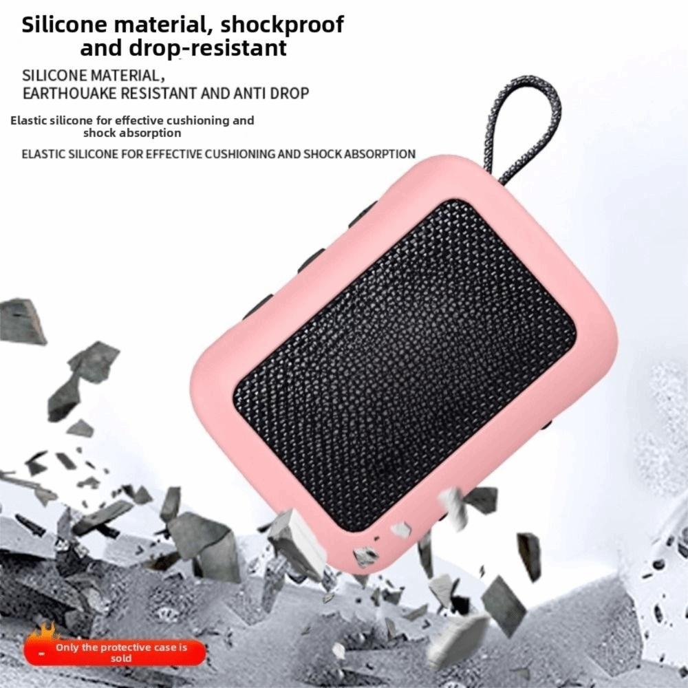 Shockproof Speaker Case Silicone Speaker Sleeve Soft Cover Shell for JBL GO5 Speaker Accessories